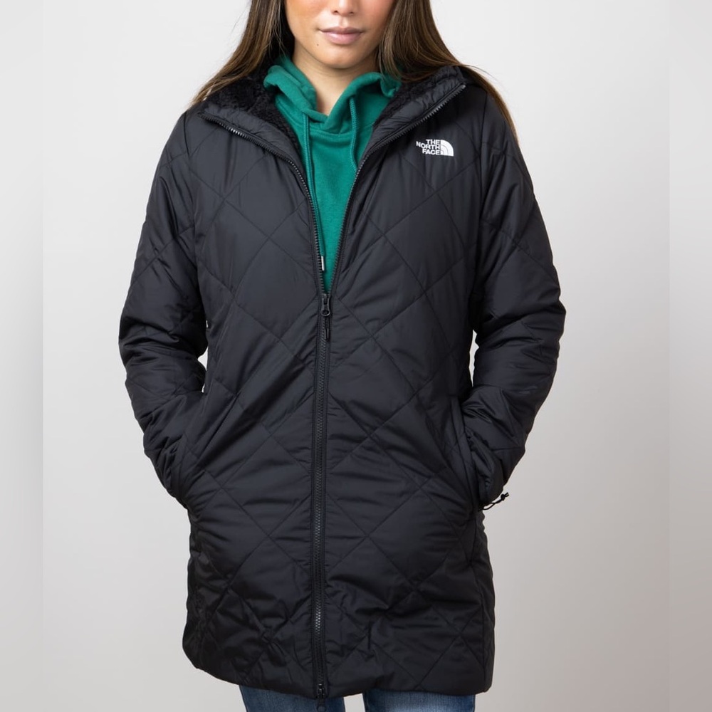 The North Face Shady Glade Women's Black Puffer Coat Parka